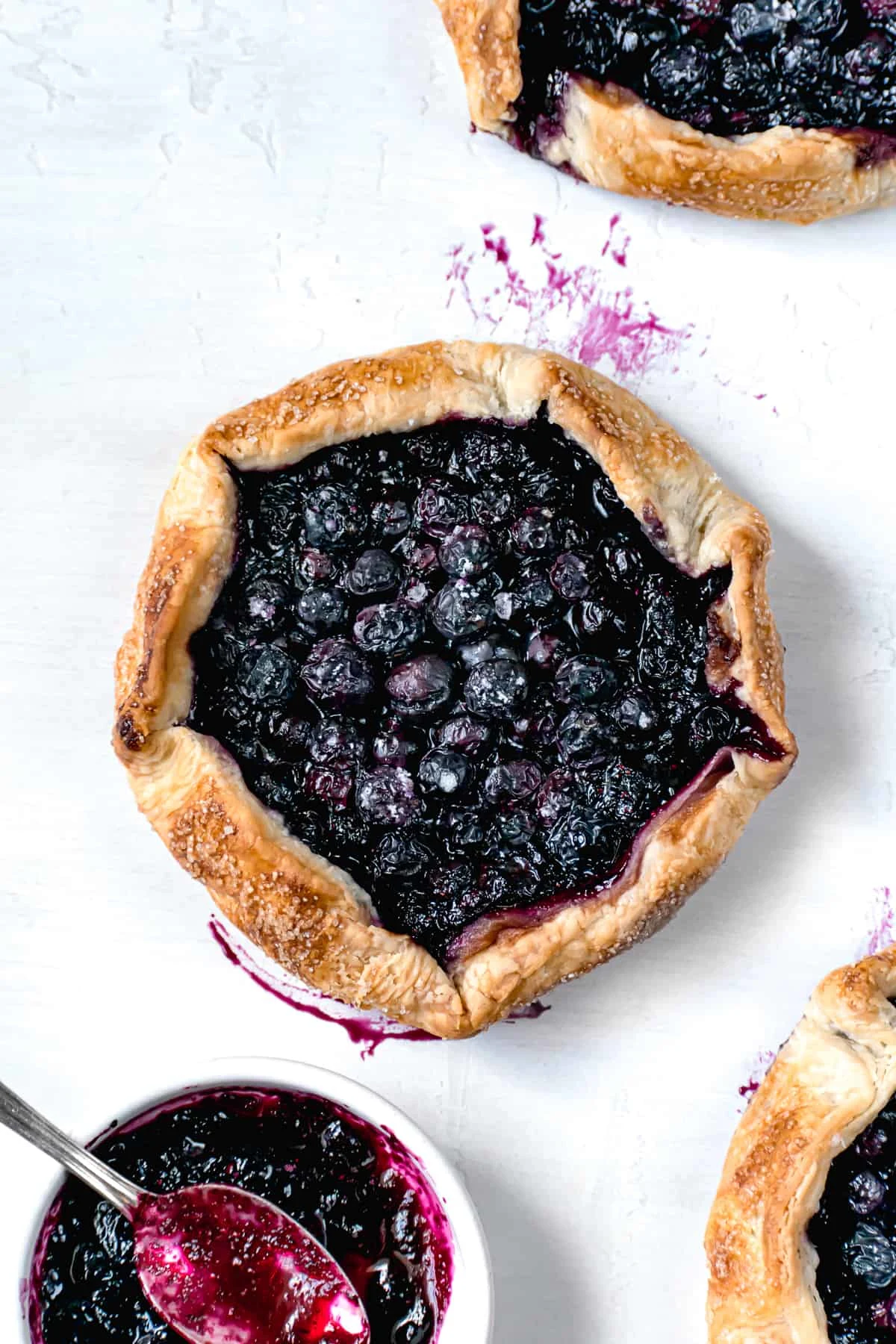 Mini Blueberry Galettes