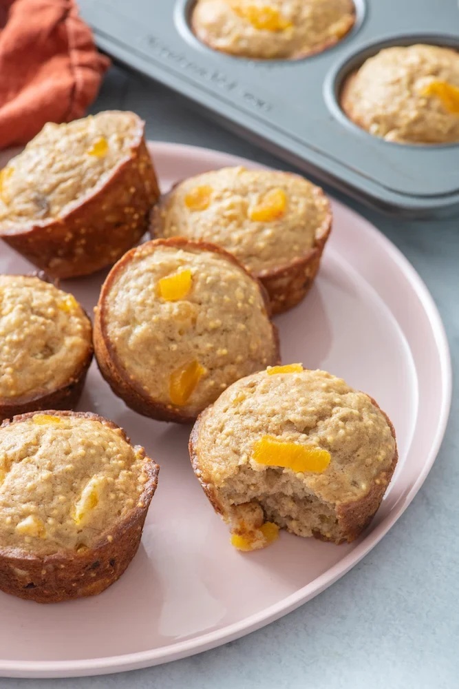 Apricot Millet Muffins