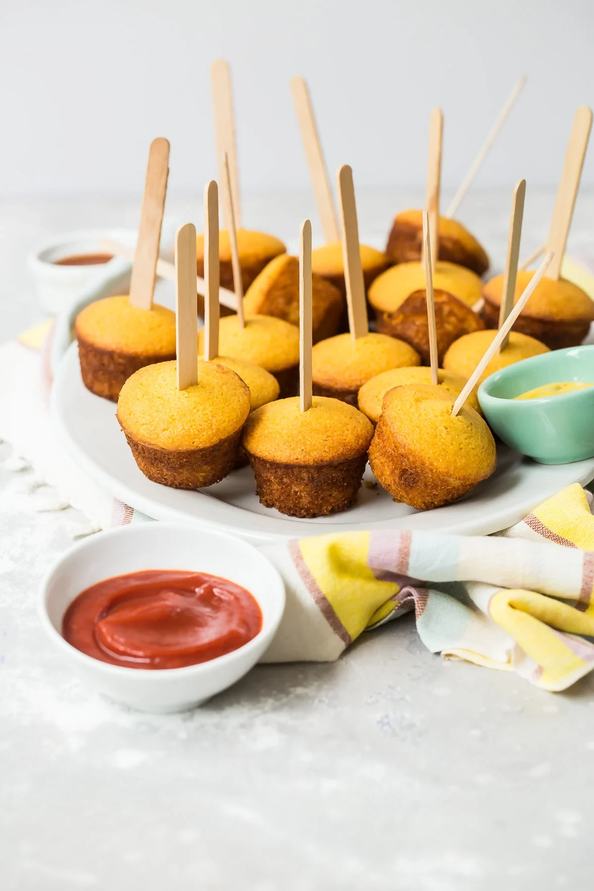 Corn Dog Muffin Bites