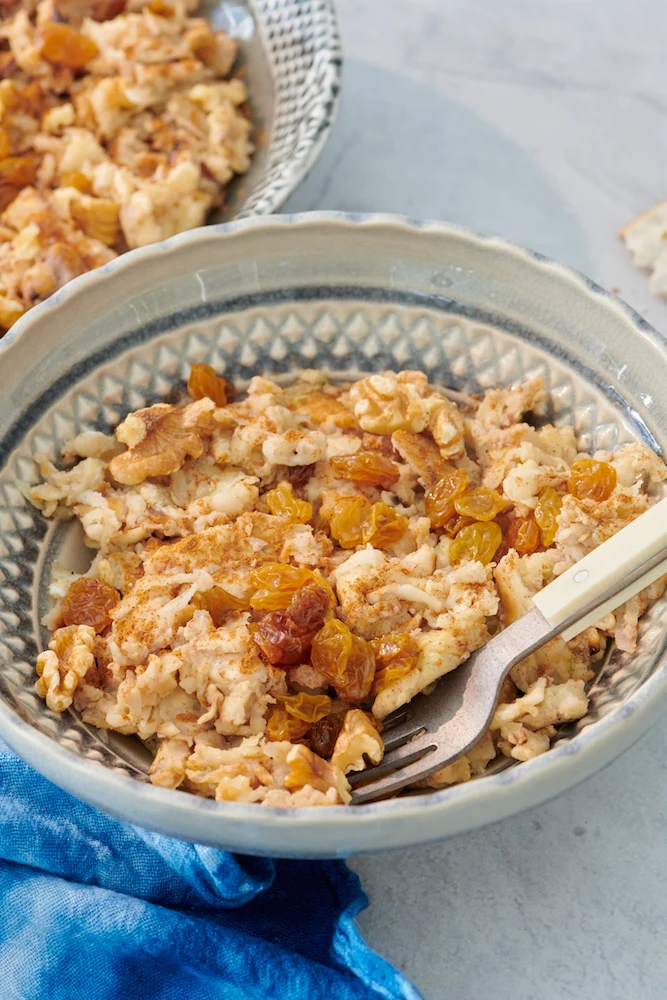 Apple Cinnamon Matzah Brei