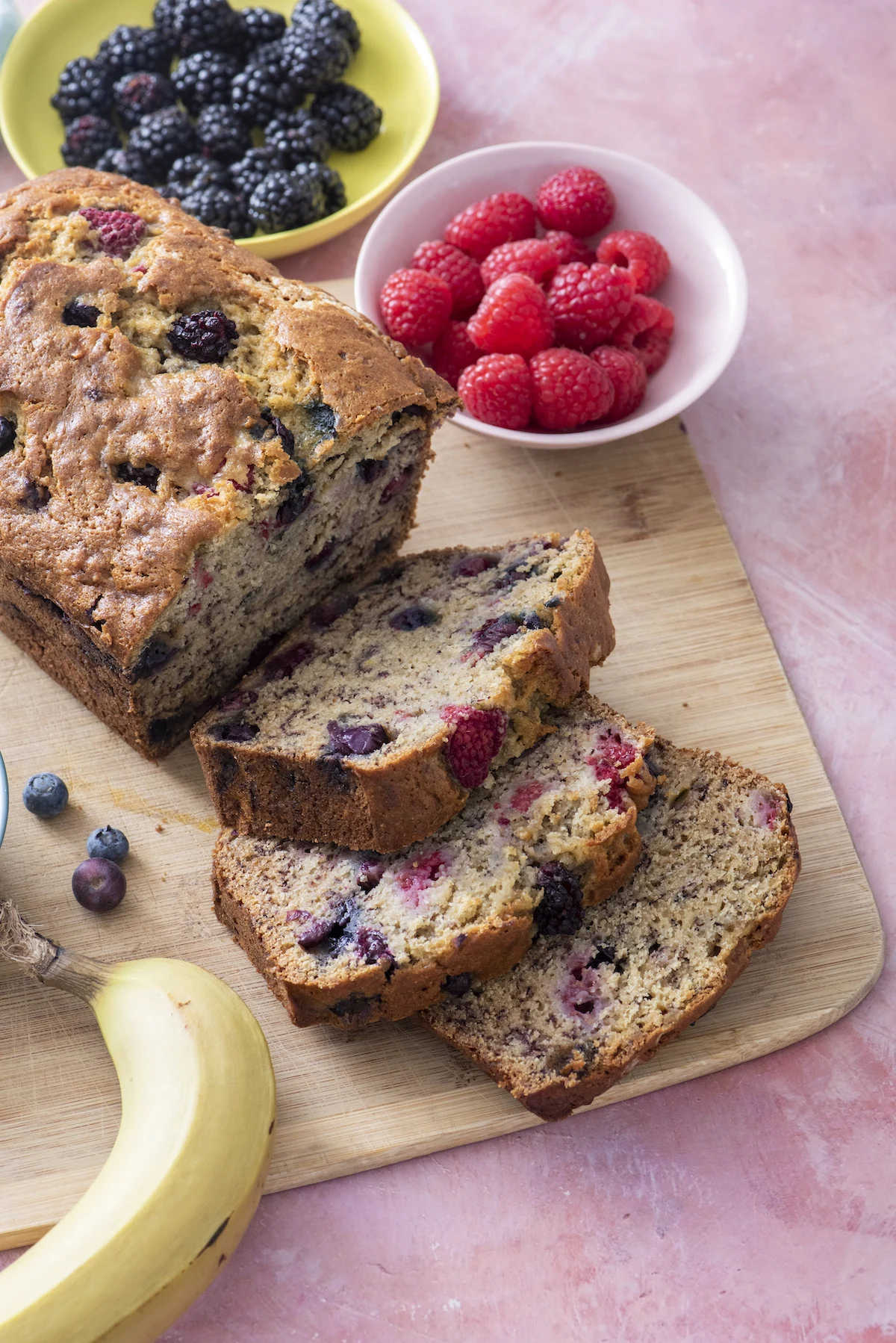 Banana Berry Bread