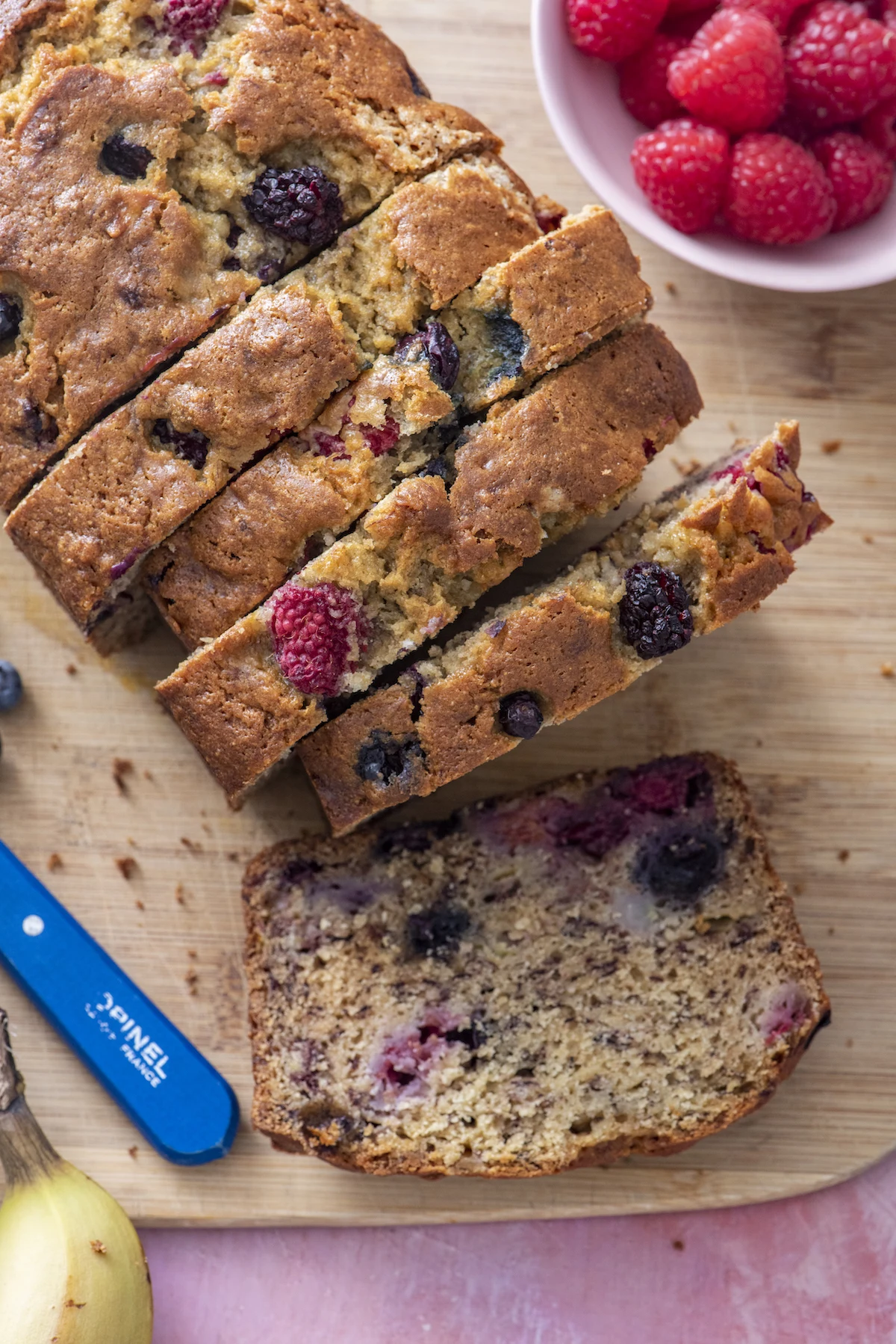 Banana Berry Bread