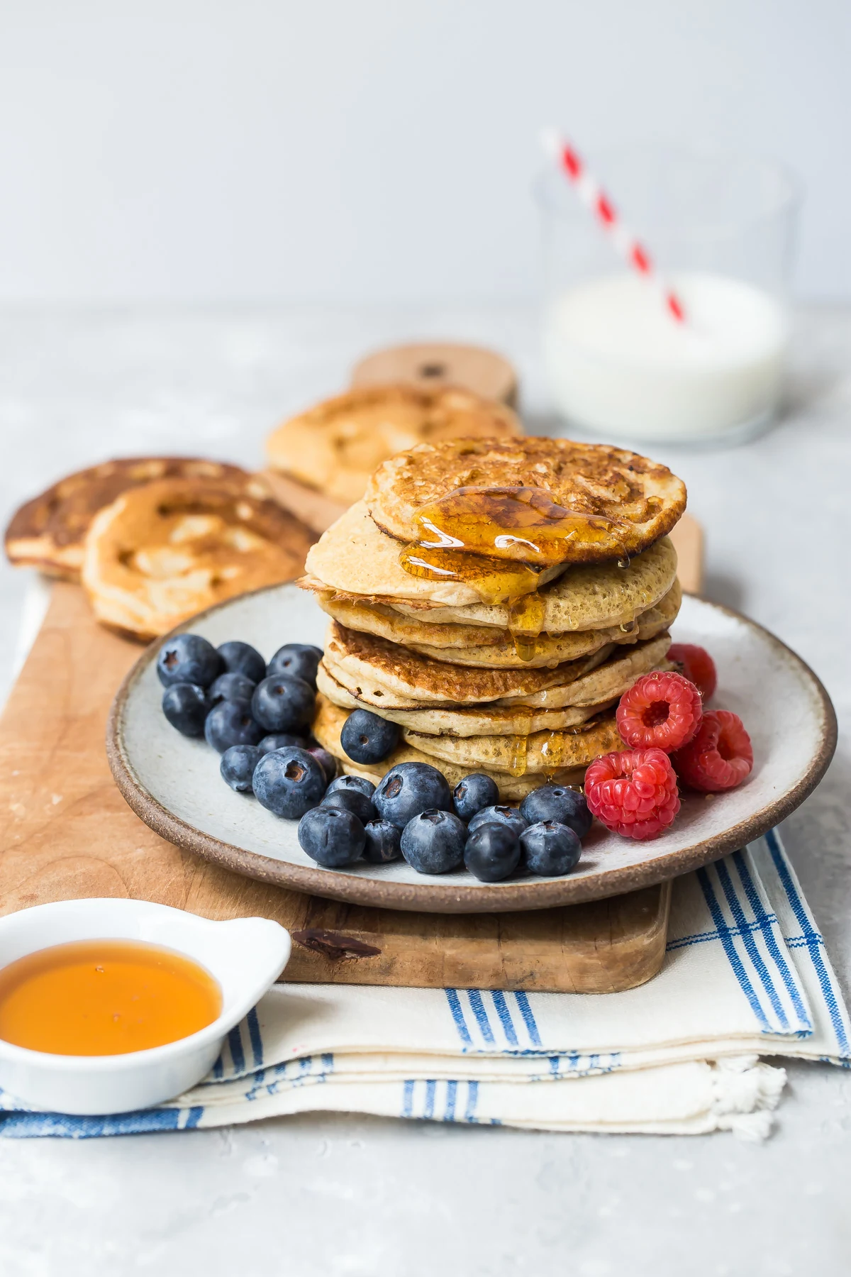 Quick Oatmeal Pancakes