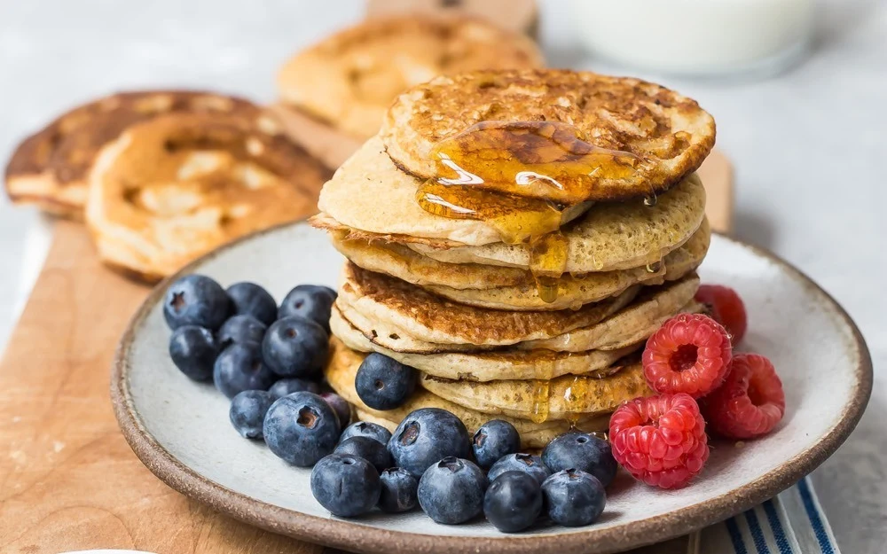 Quick Oatmeal Pancakes