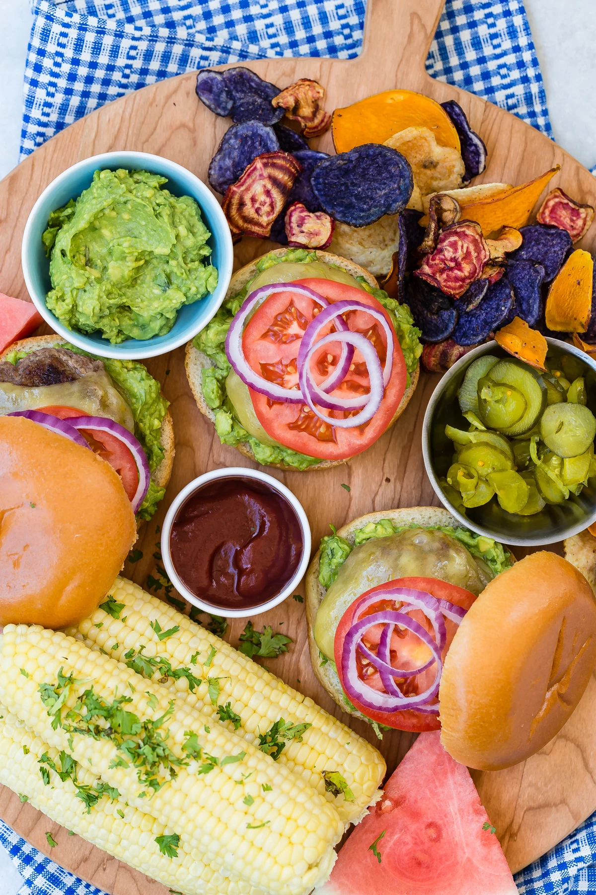 Guacamole Cheeseburger