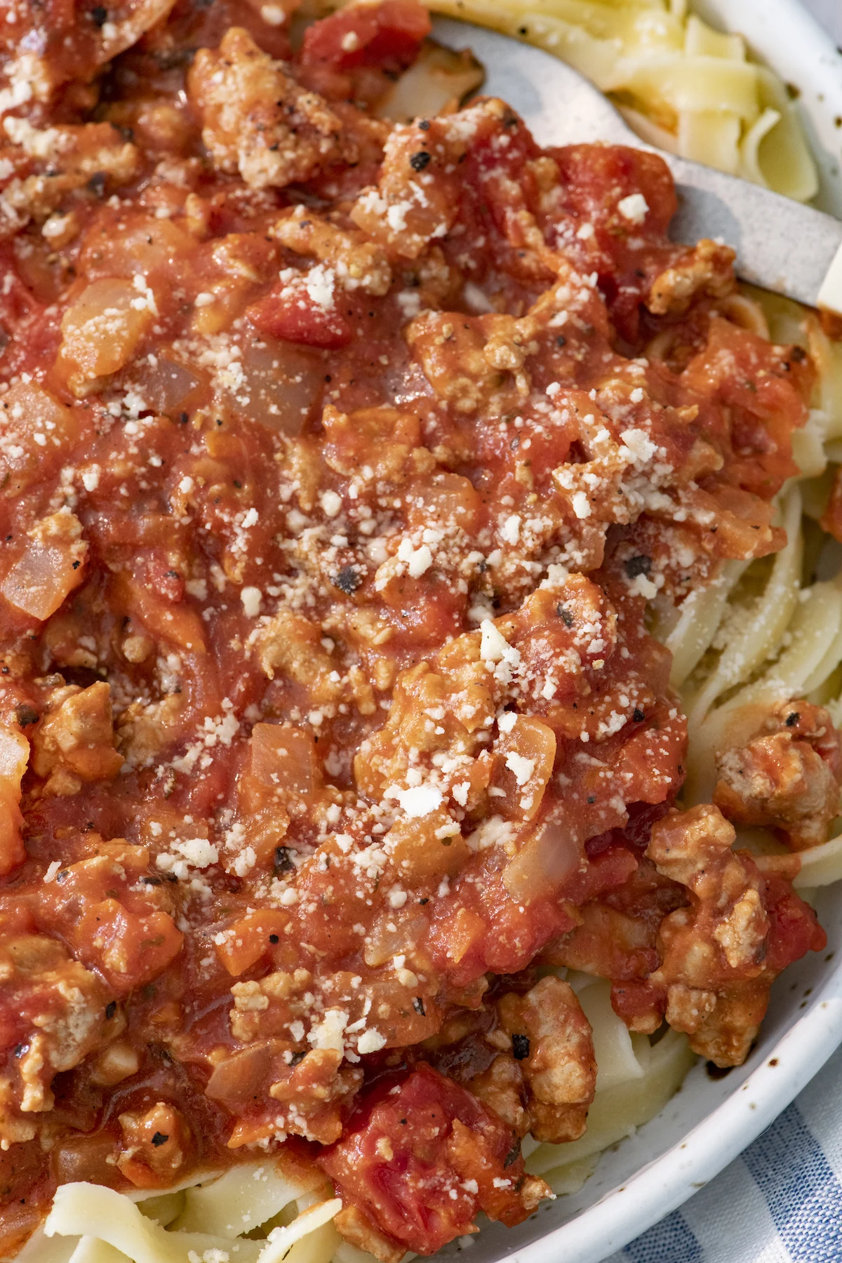 Turkey Bolognese
