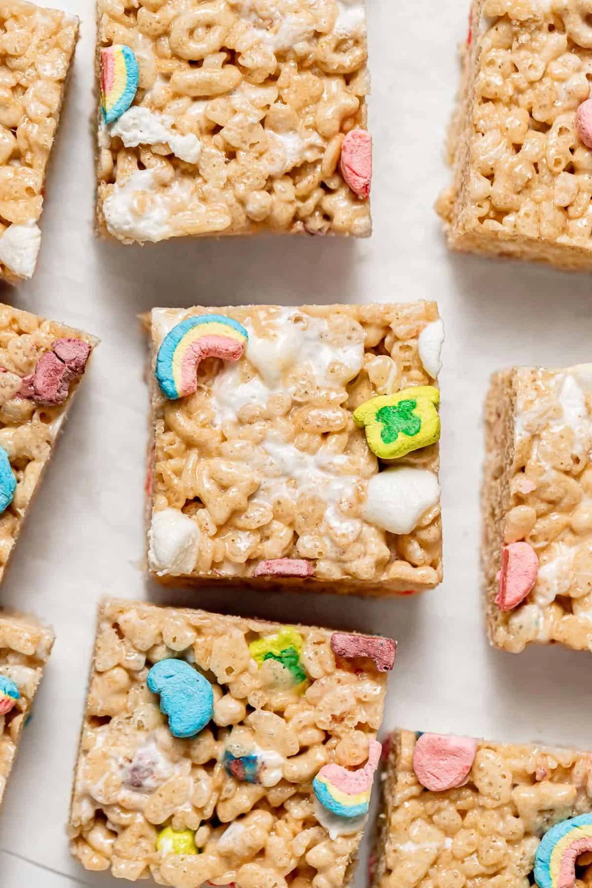 Lucky Charms Rice Krispie Treats