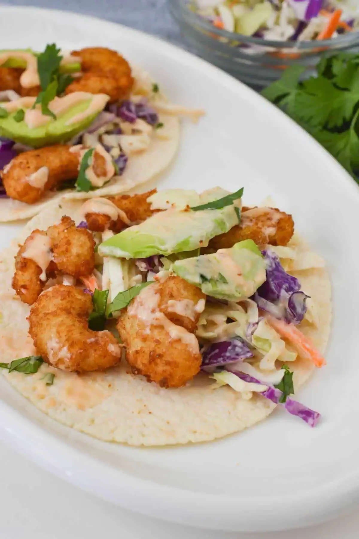 Boom Boom Shrimp Tacos