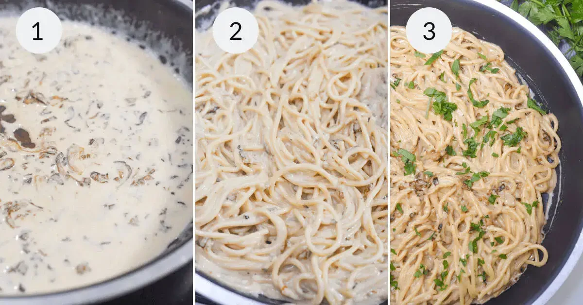 Caramelized Onion Pasta