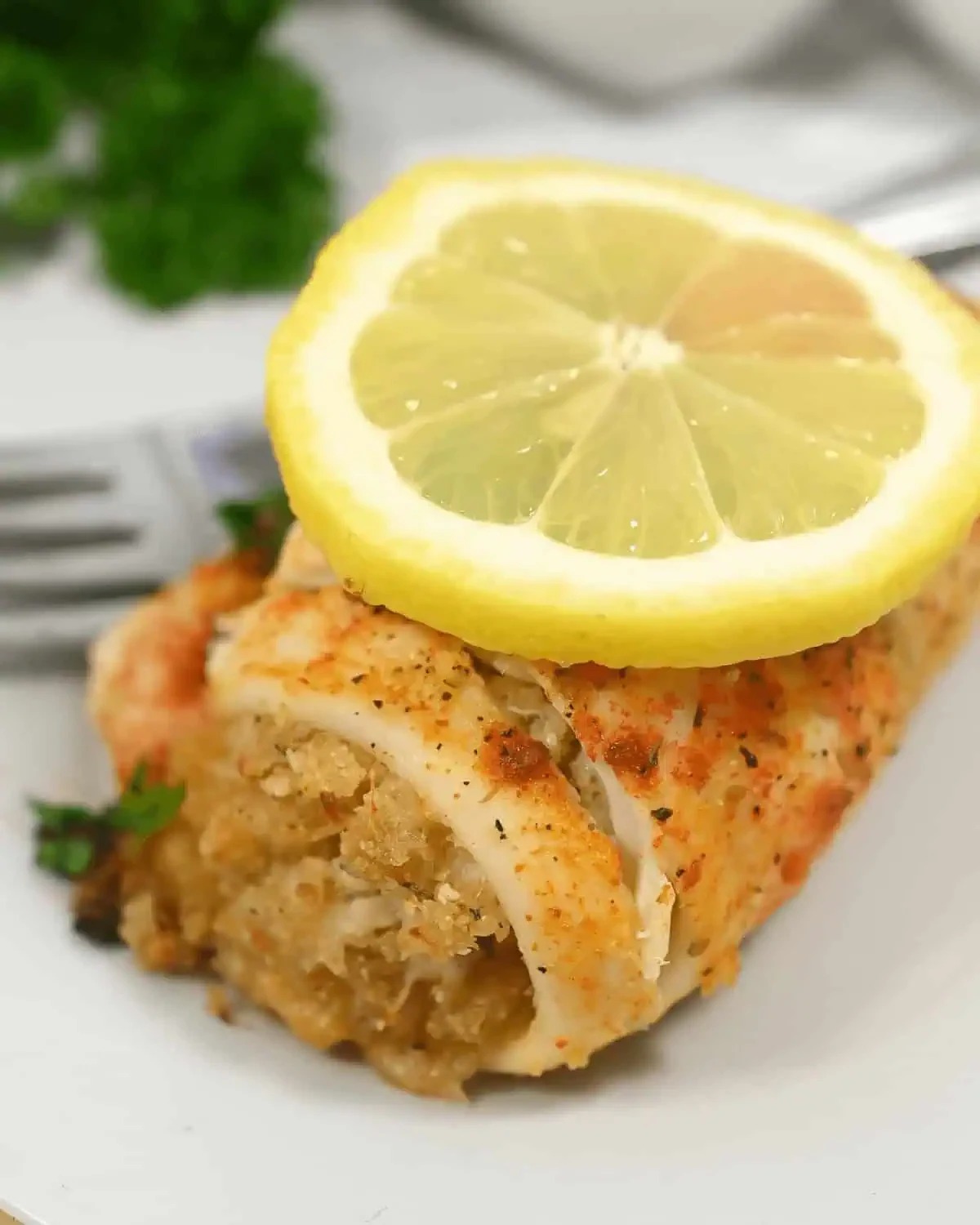Fish with Crabmeat Stuffing