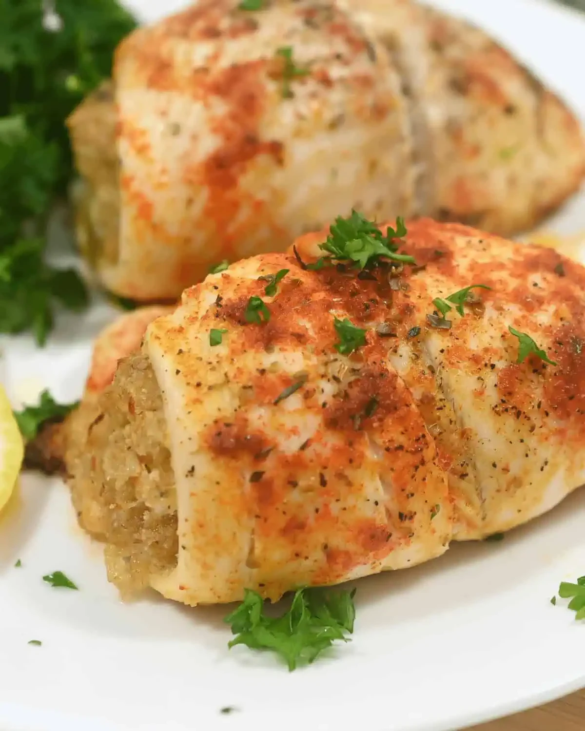 Fish with Crabmeat Stuffing