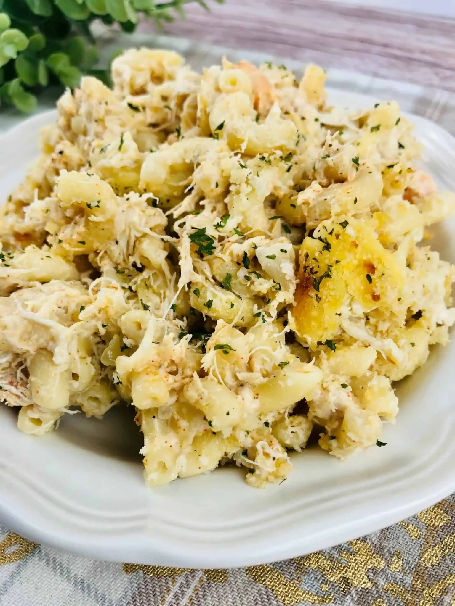 Seafood Mac and Cheese