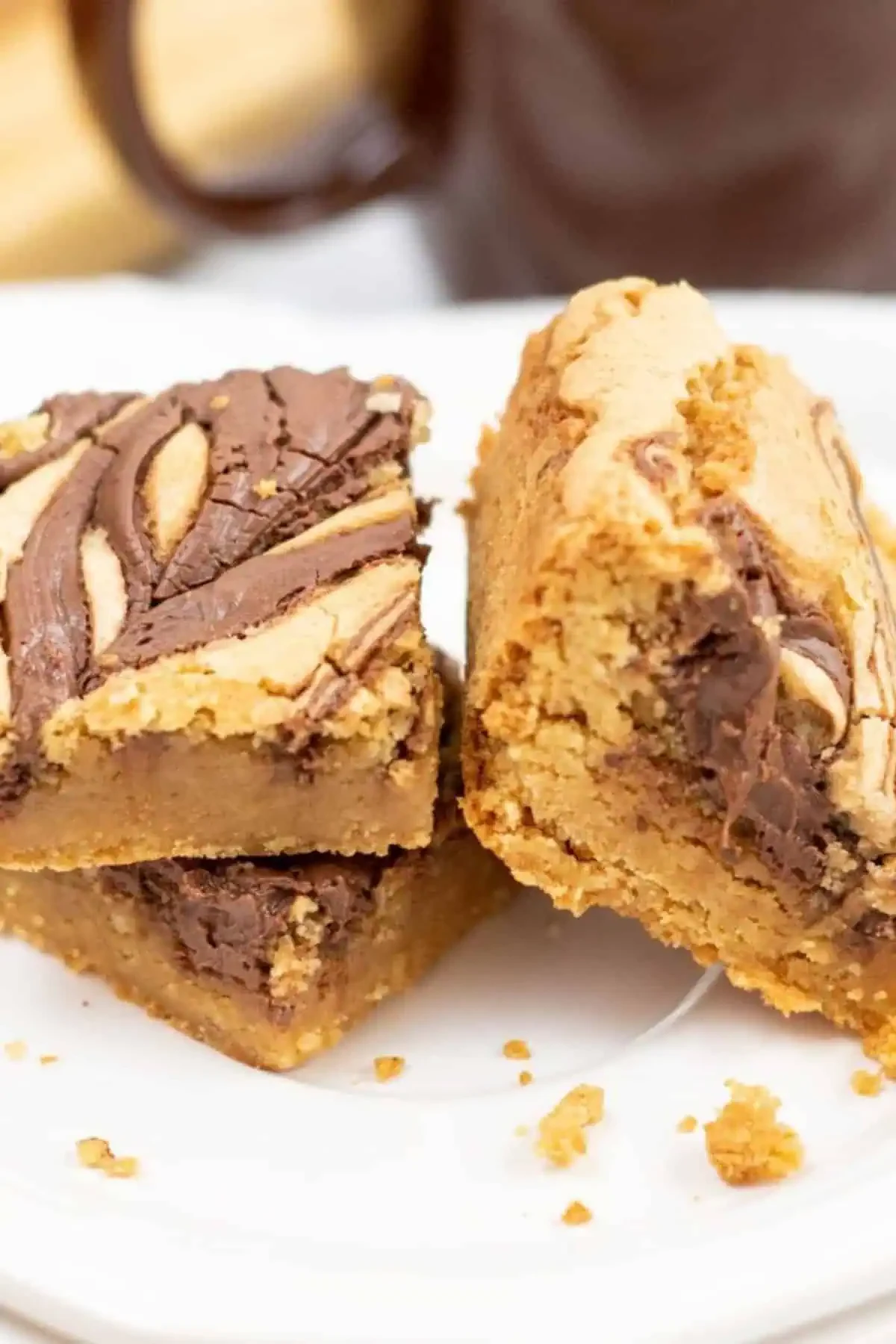 Nutella Brown Butter Blondies
