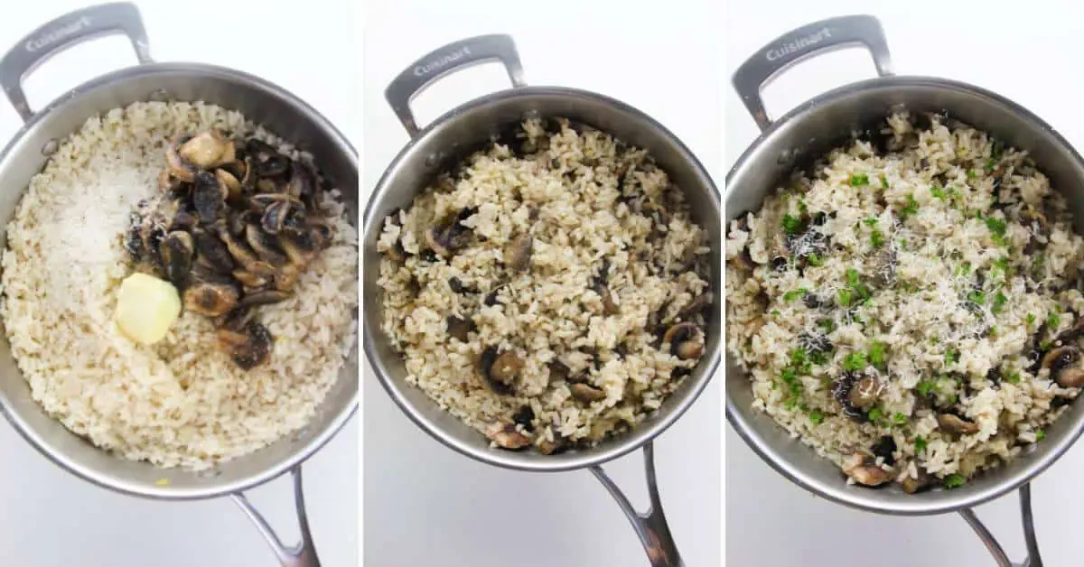 Creamy Mushroom Risotto