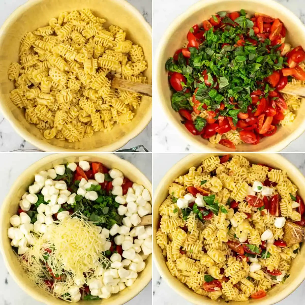 Caprese Balsamic Pasta Salad