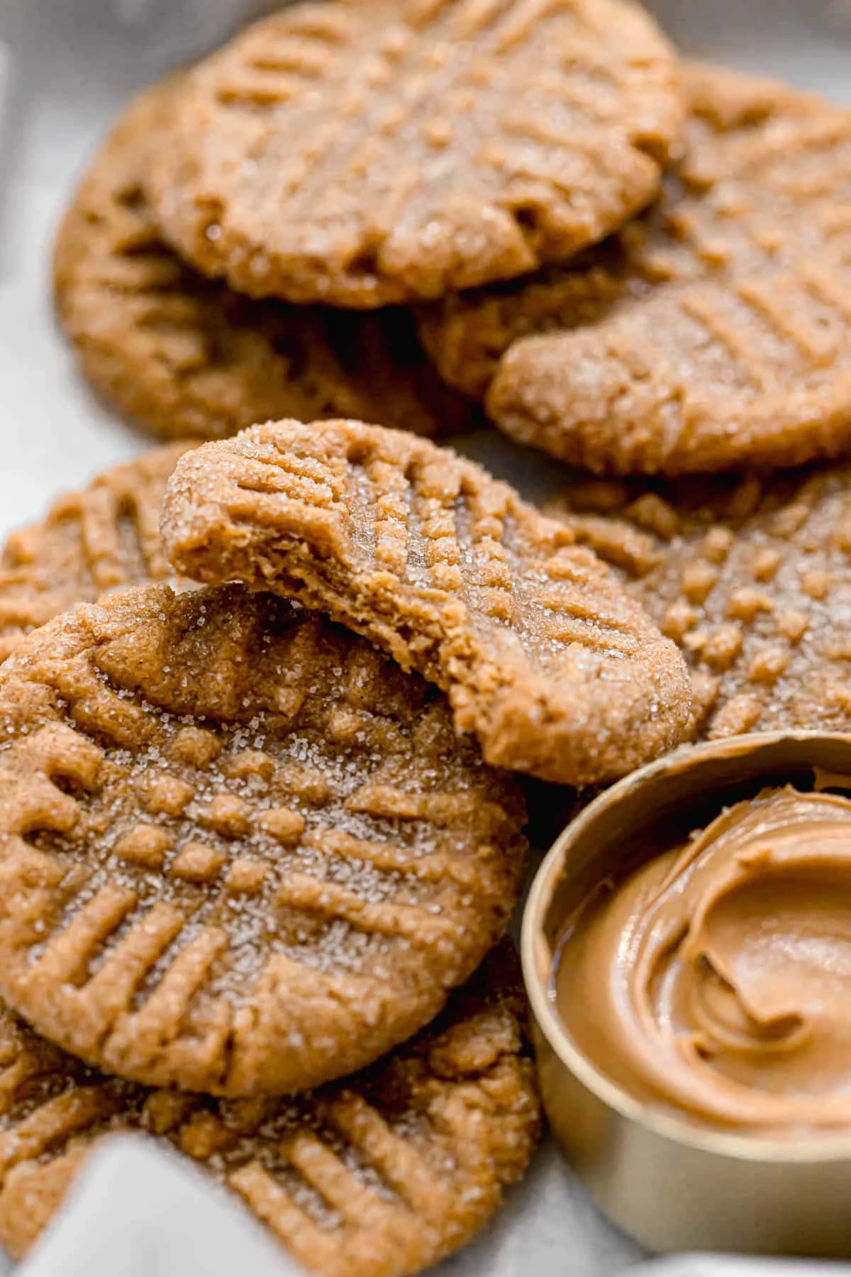 Flourless Peanut Butter Cookies