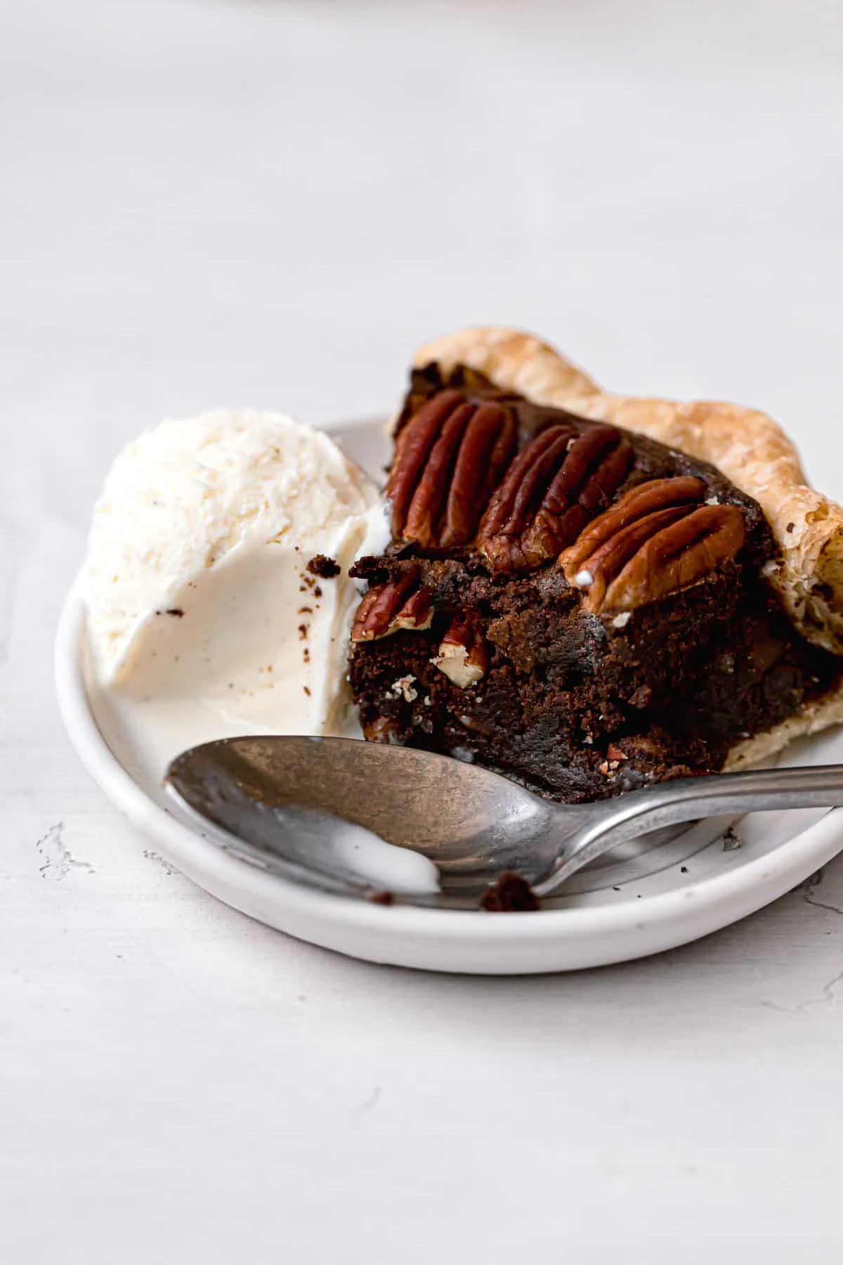 Pecan Brownie Pie