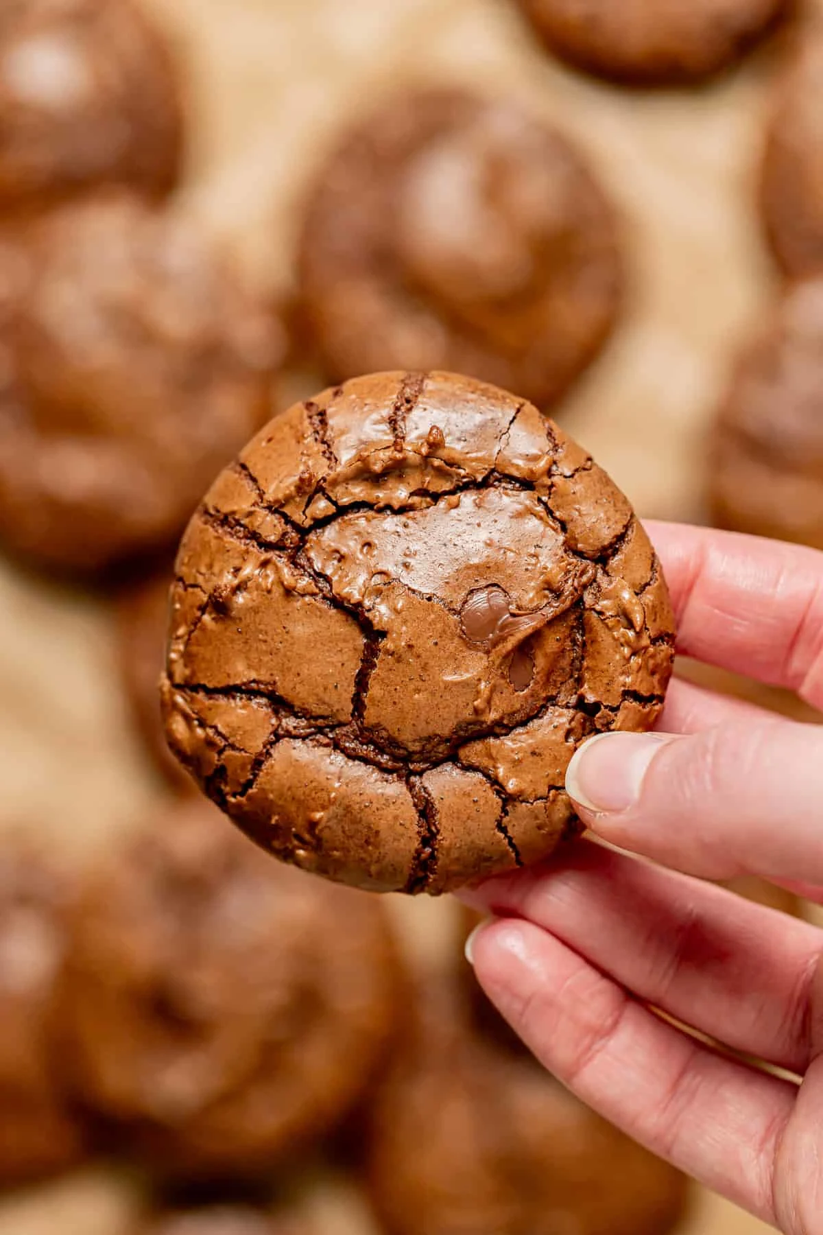 Chocolate Nutella Cookies