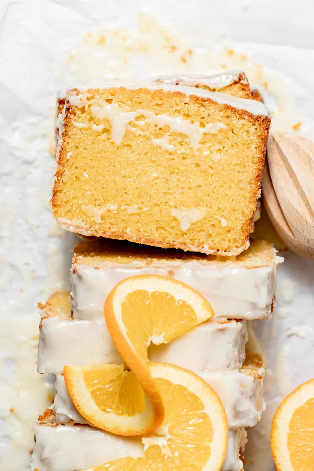 Glazed Orange Pound Cake