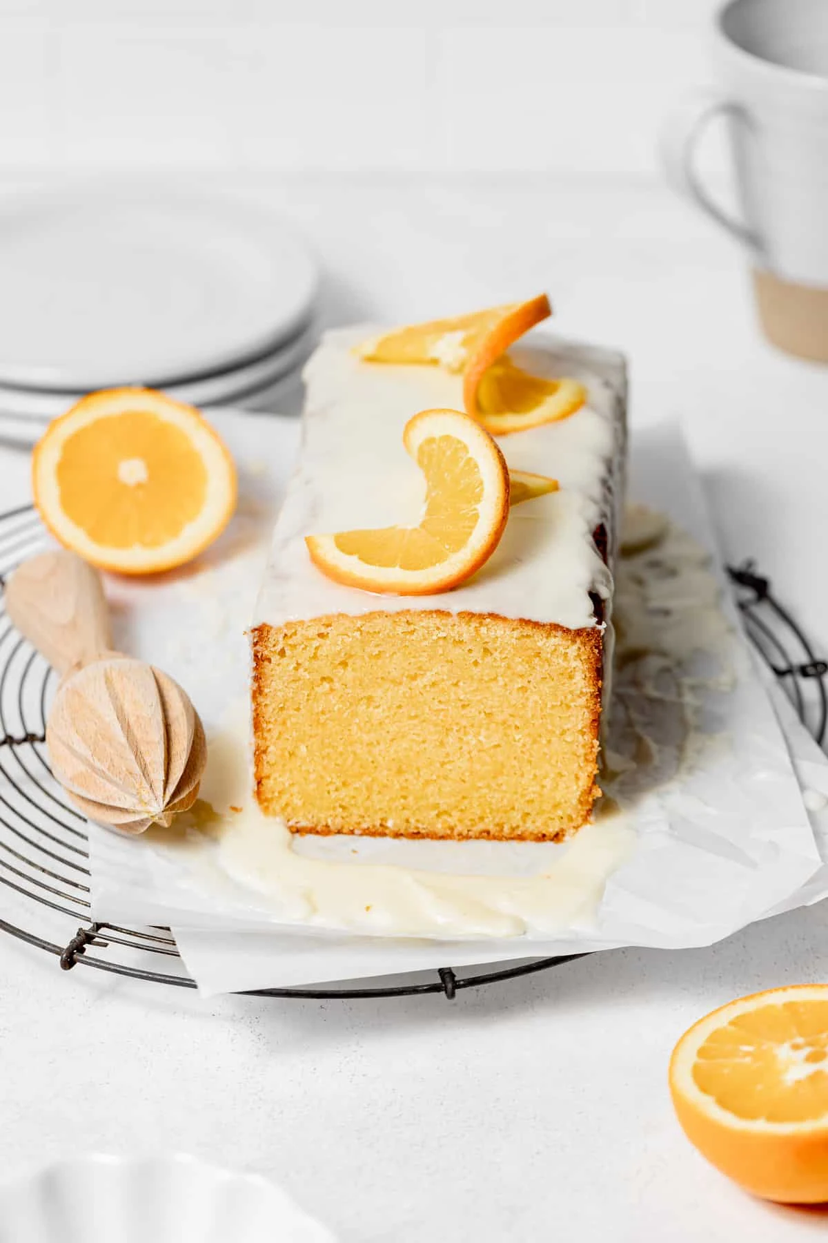 Glazed Orange Pound Cake