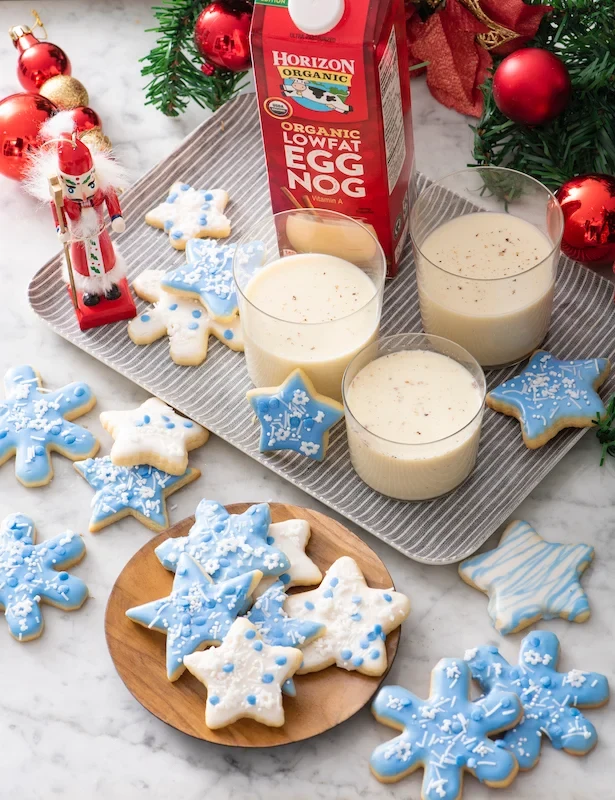 Eggnog Sugar Cookies