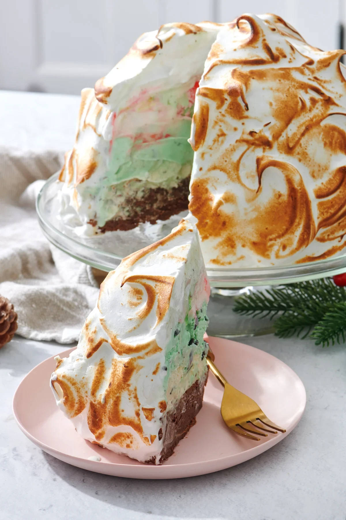 Holiday Baked Alaska
