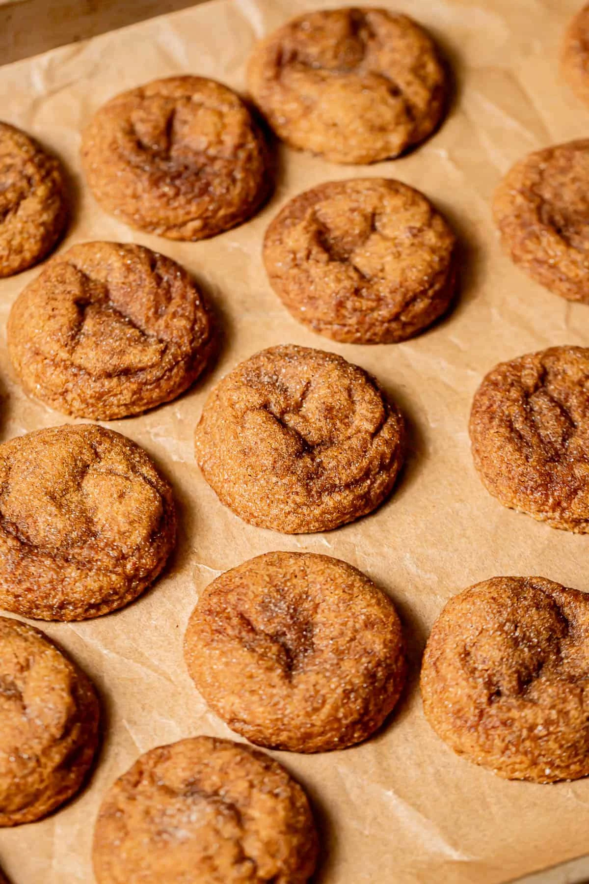 Brown Butter Pumpkin Snickerdoodles