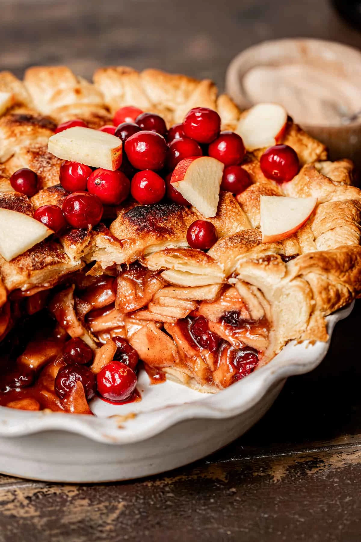 Apple Cranberry Pie