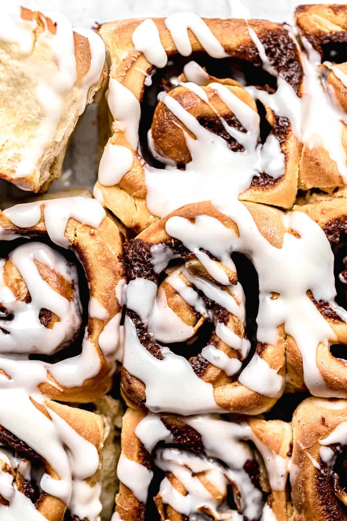 Cinnamon Rolls with Apple Pie Filling