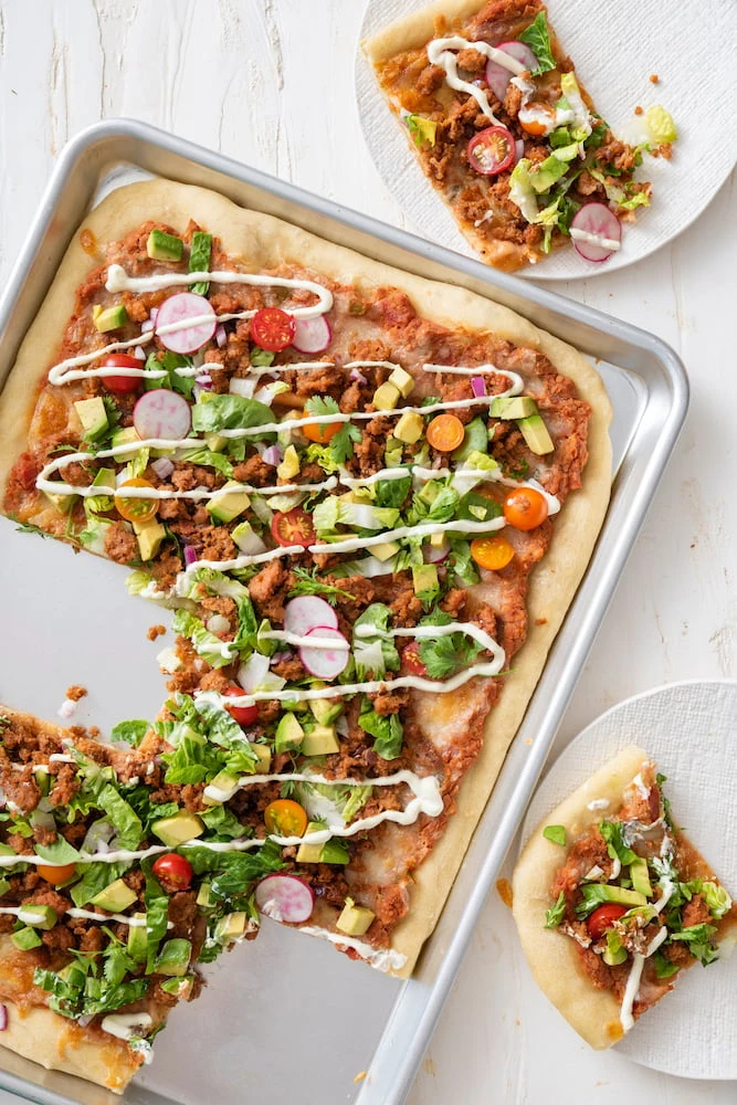 Taco Salad Pizza