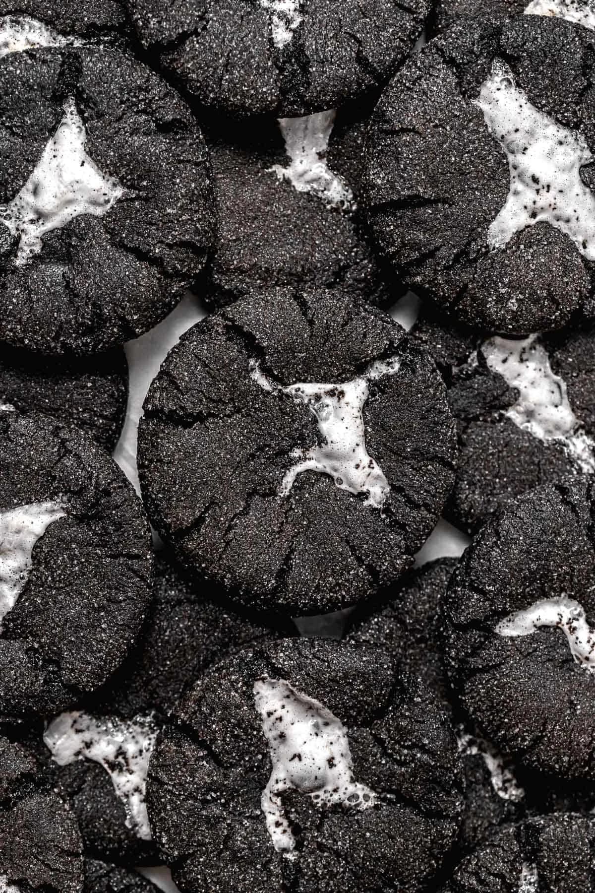 Chocolate Marshmallow Cookies
