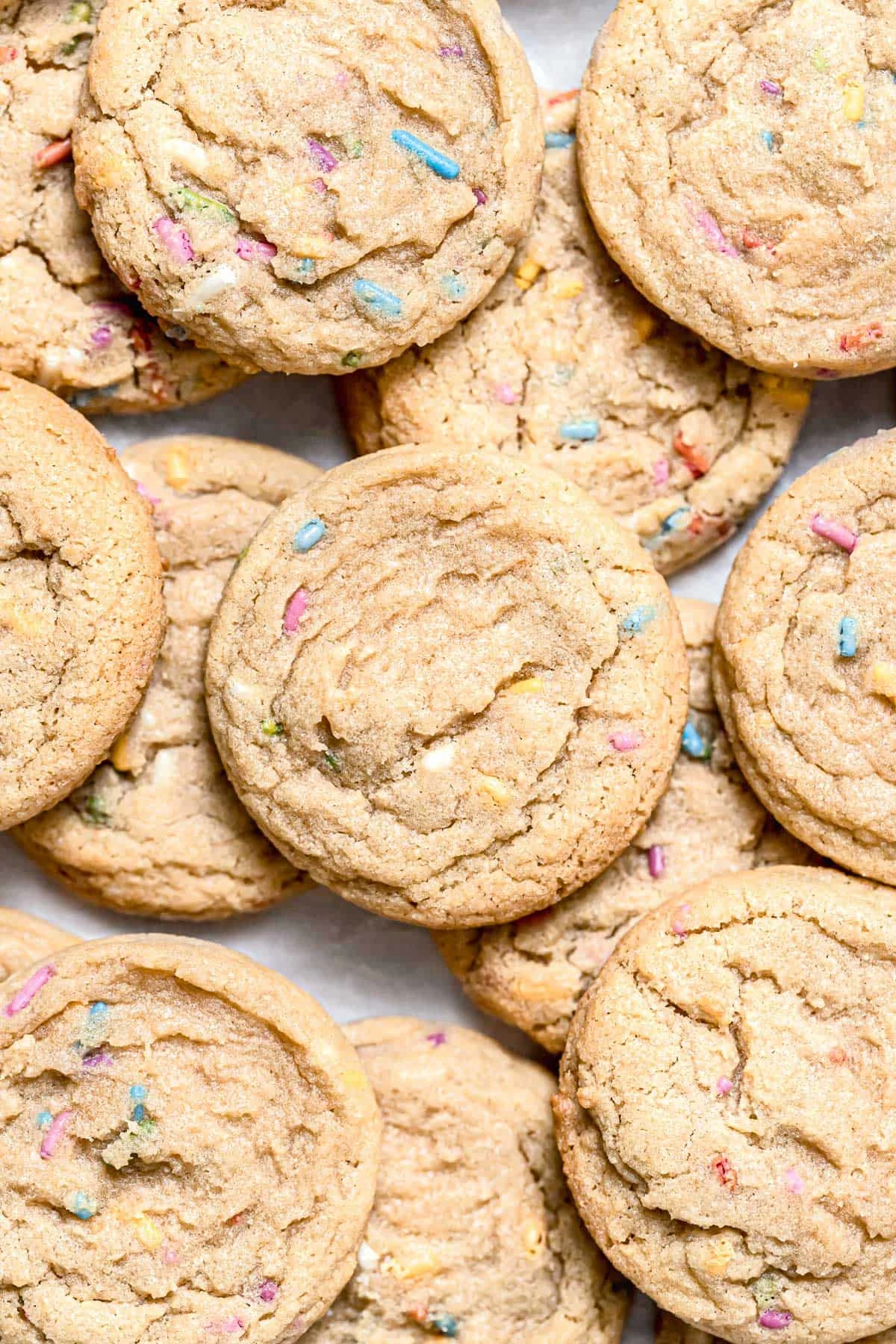 Birthday Cake Sugar Cookies