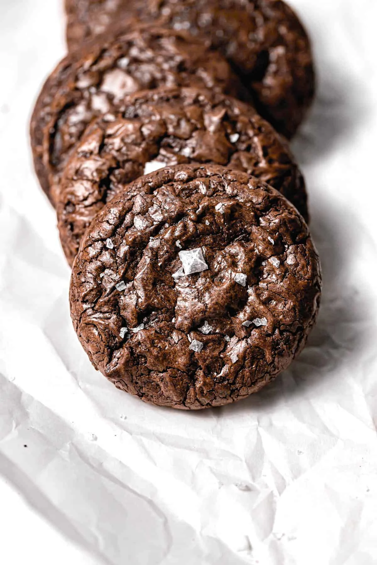 Fudgy Mocha Brownie Cookies