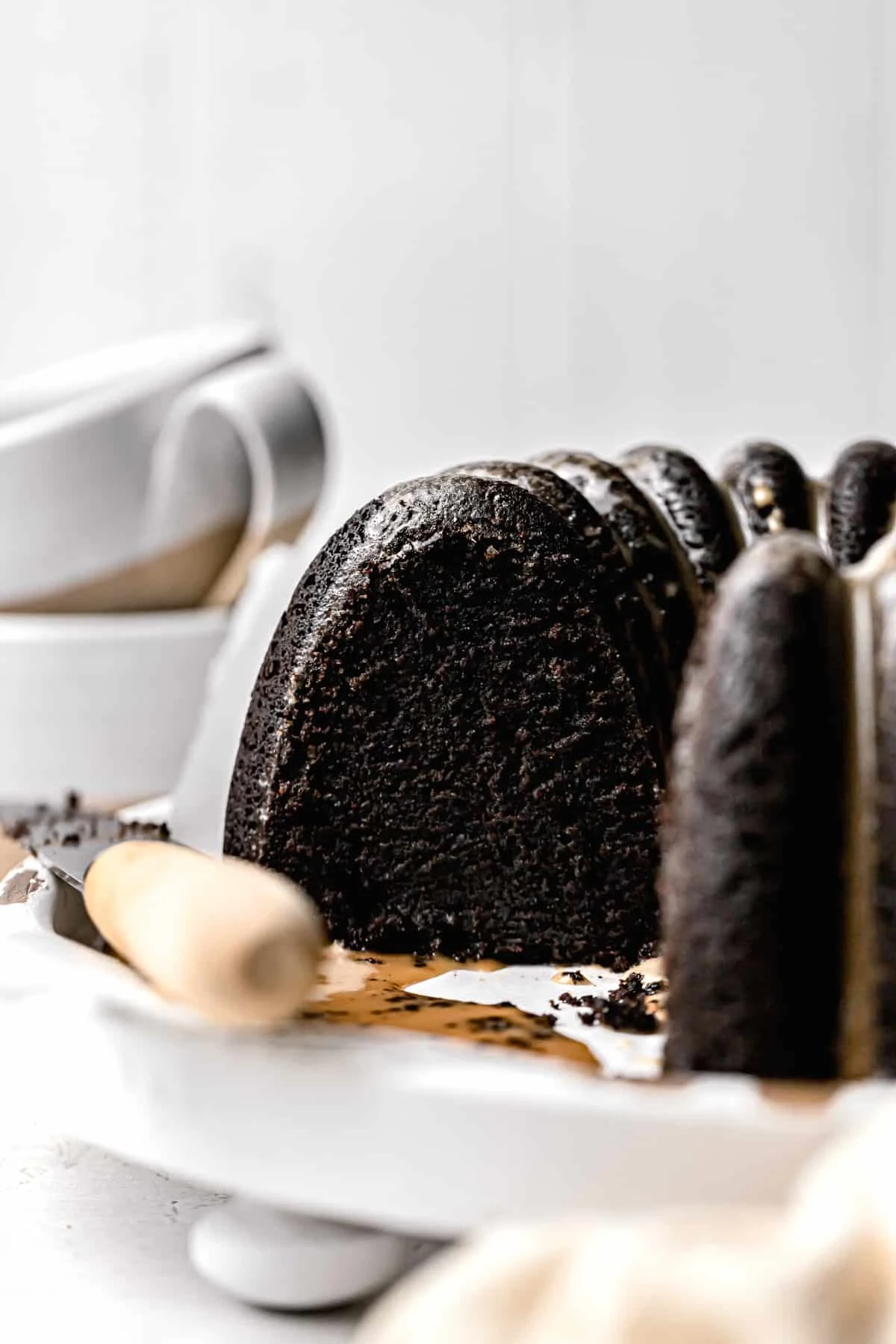 Fudgy Chocolate Espresso Bundt Cake