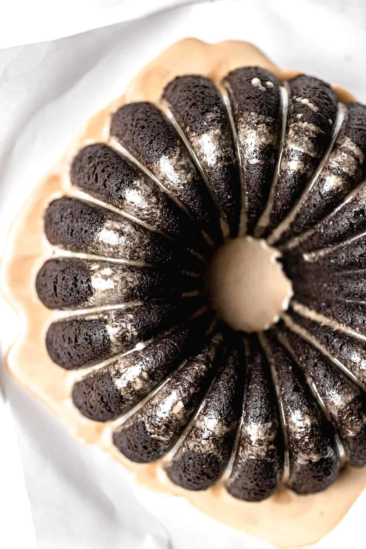 Fudgy Chocolate Espresso Bundt Cake