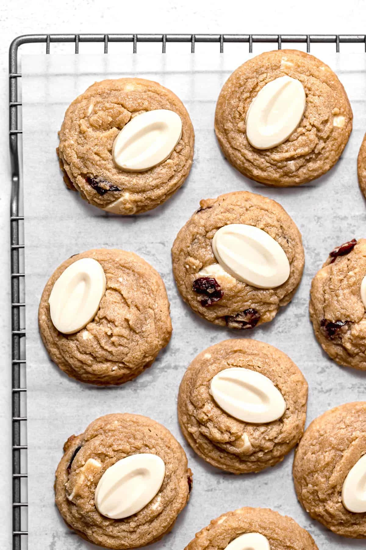 White Chocolate Cranberry Cookies