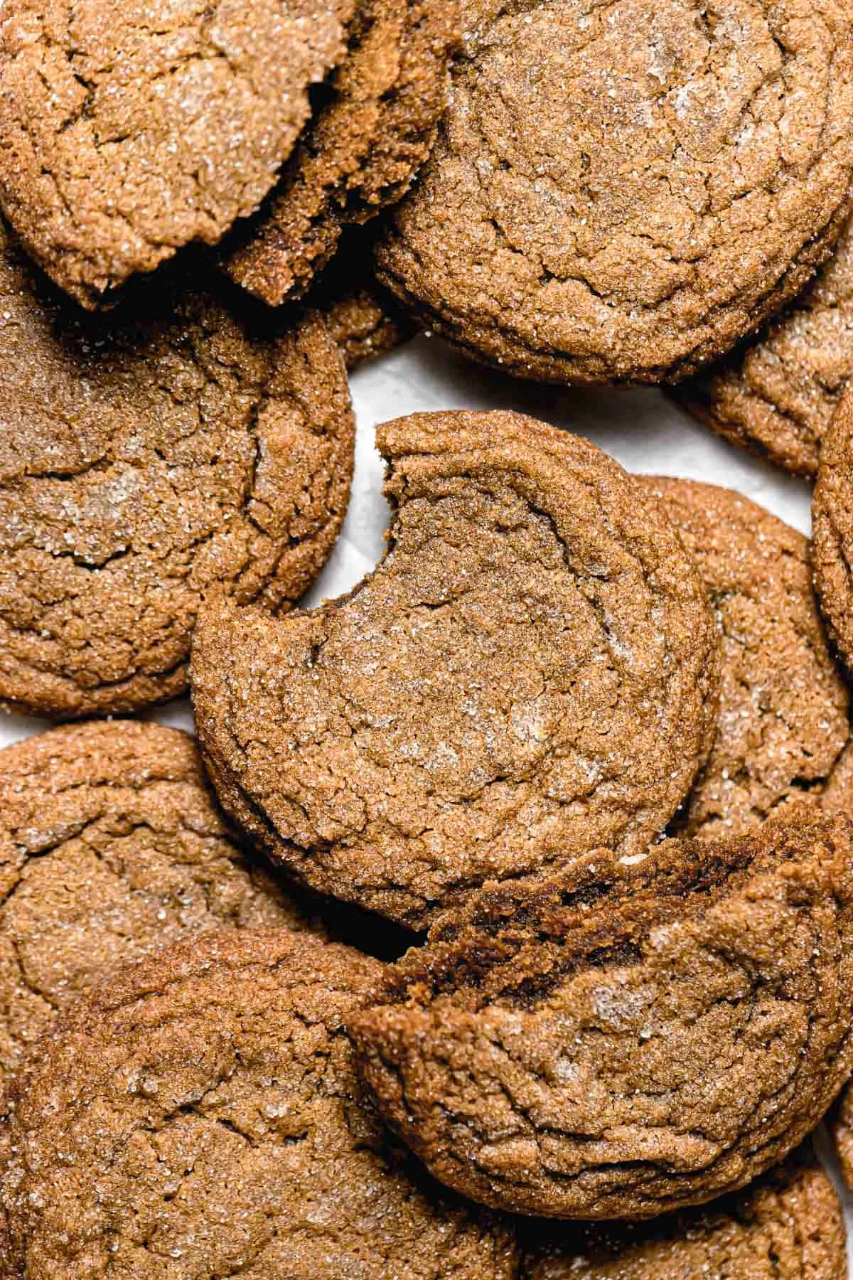 Soft Brown Butter Molasses Cookies