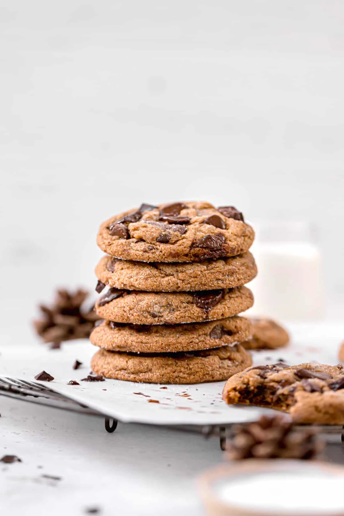 Chocolate Chip Molasses Cookies