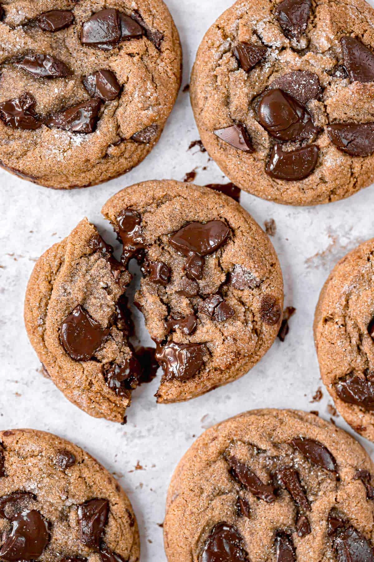 Chocolate Chip Molasses Cookies