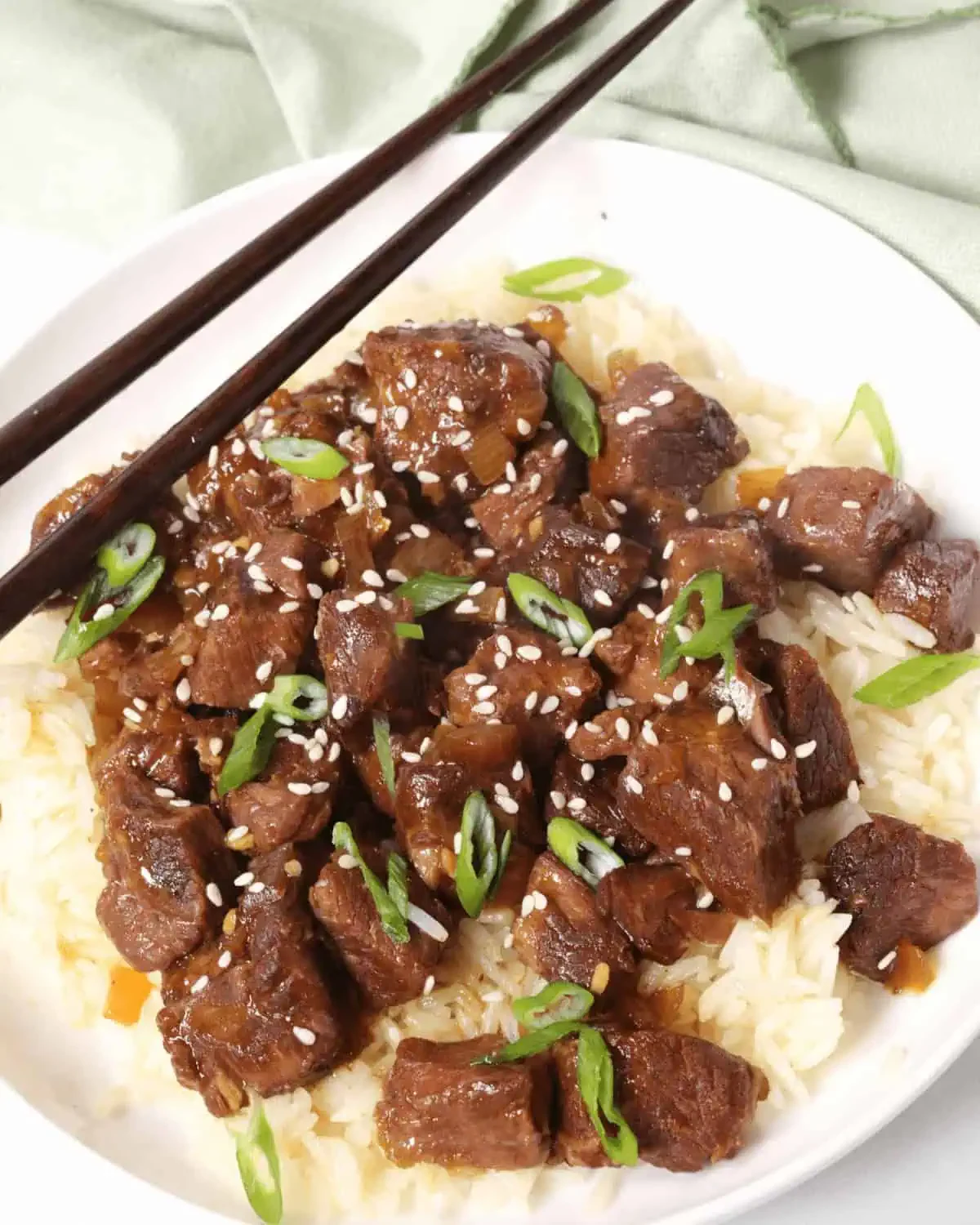 Slow Cooker Beef Bulgogi Bowl