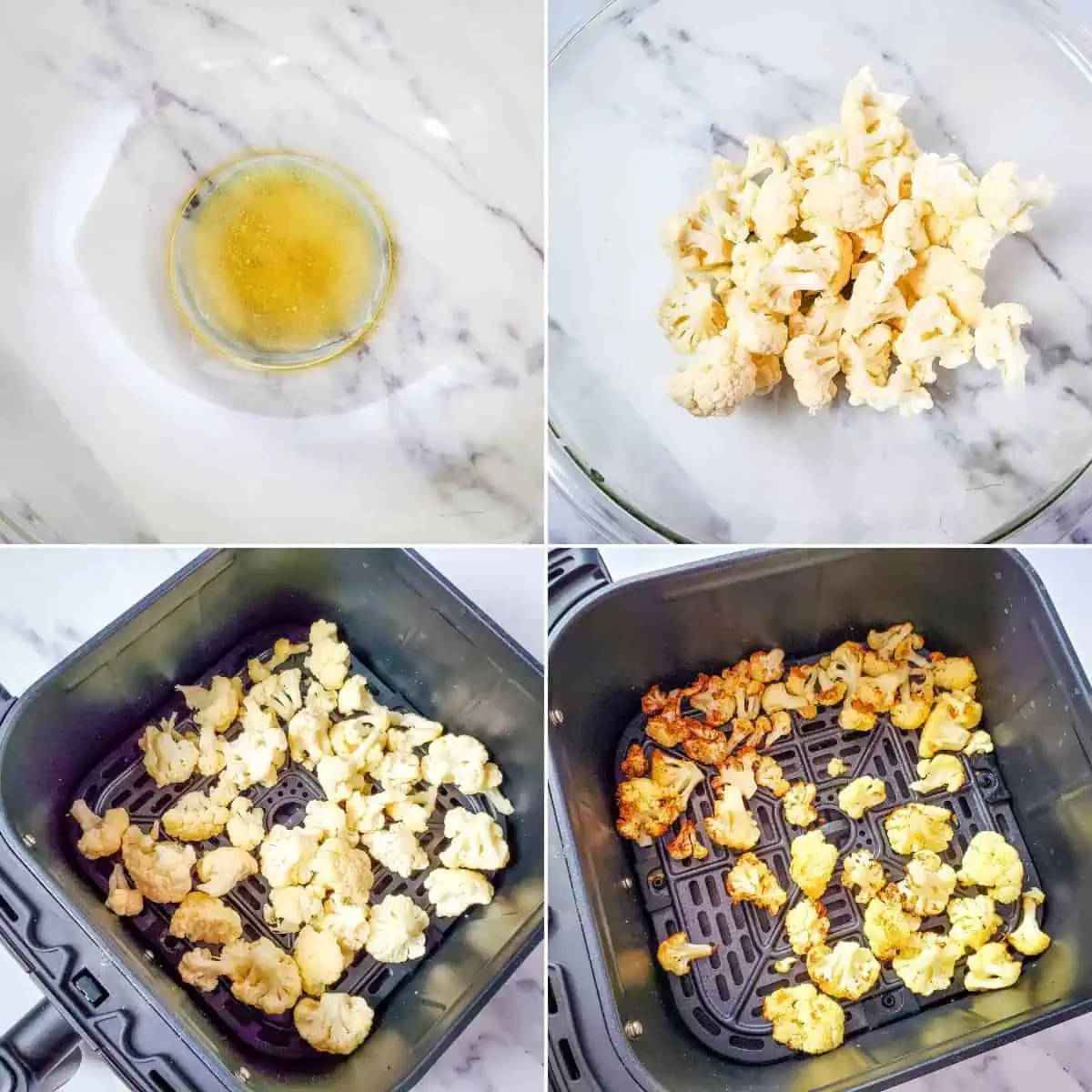 Air Fryer Fried Cauliflower