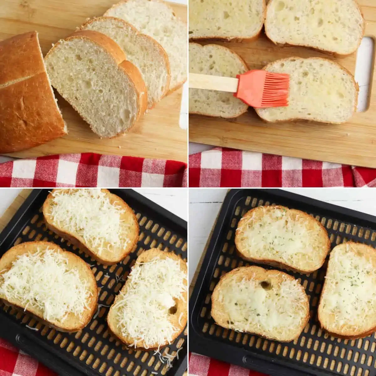 Air Fryer Garlic Bread