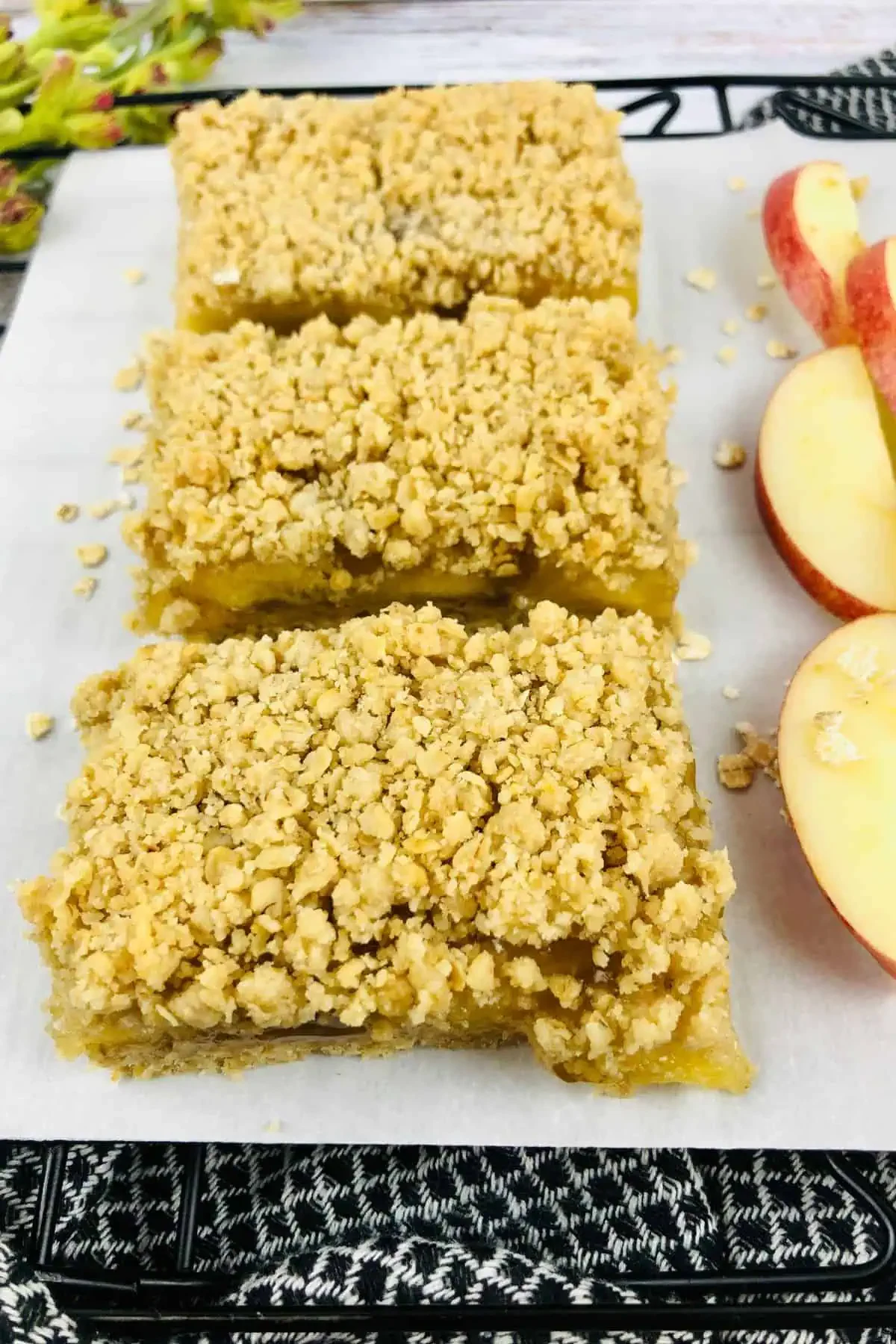 Apple Oatmeal Bars