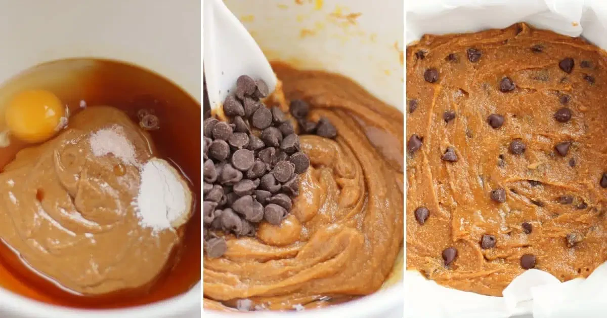 Peanut Butter Blondies