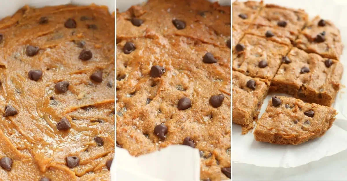 Peanut Butter Blondies