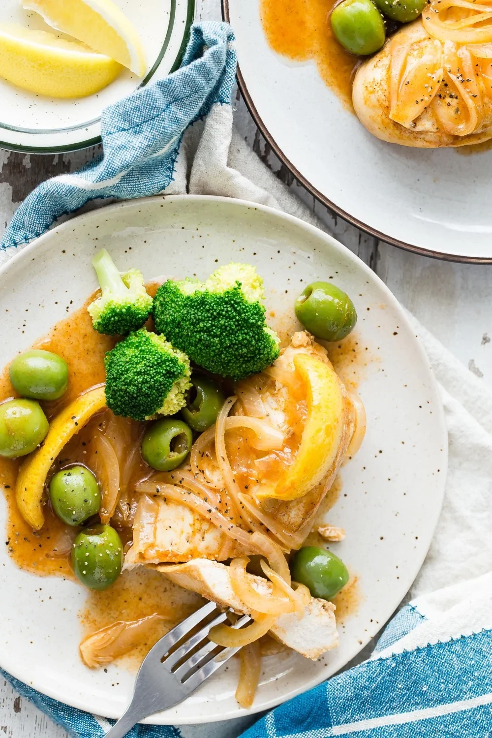 Spiced Chicken with Olives and Lemon