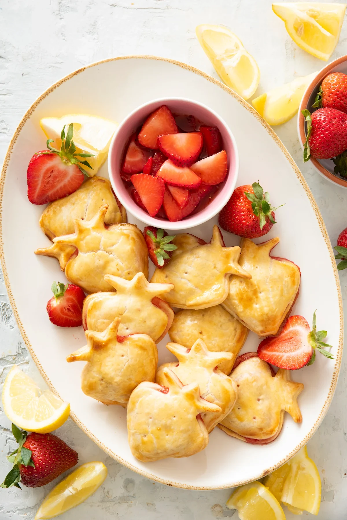Strawberry Lemon Hand Pies