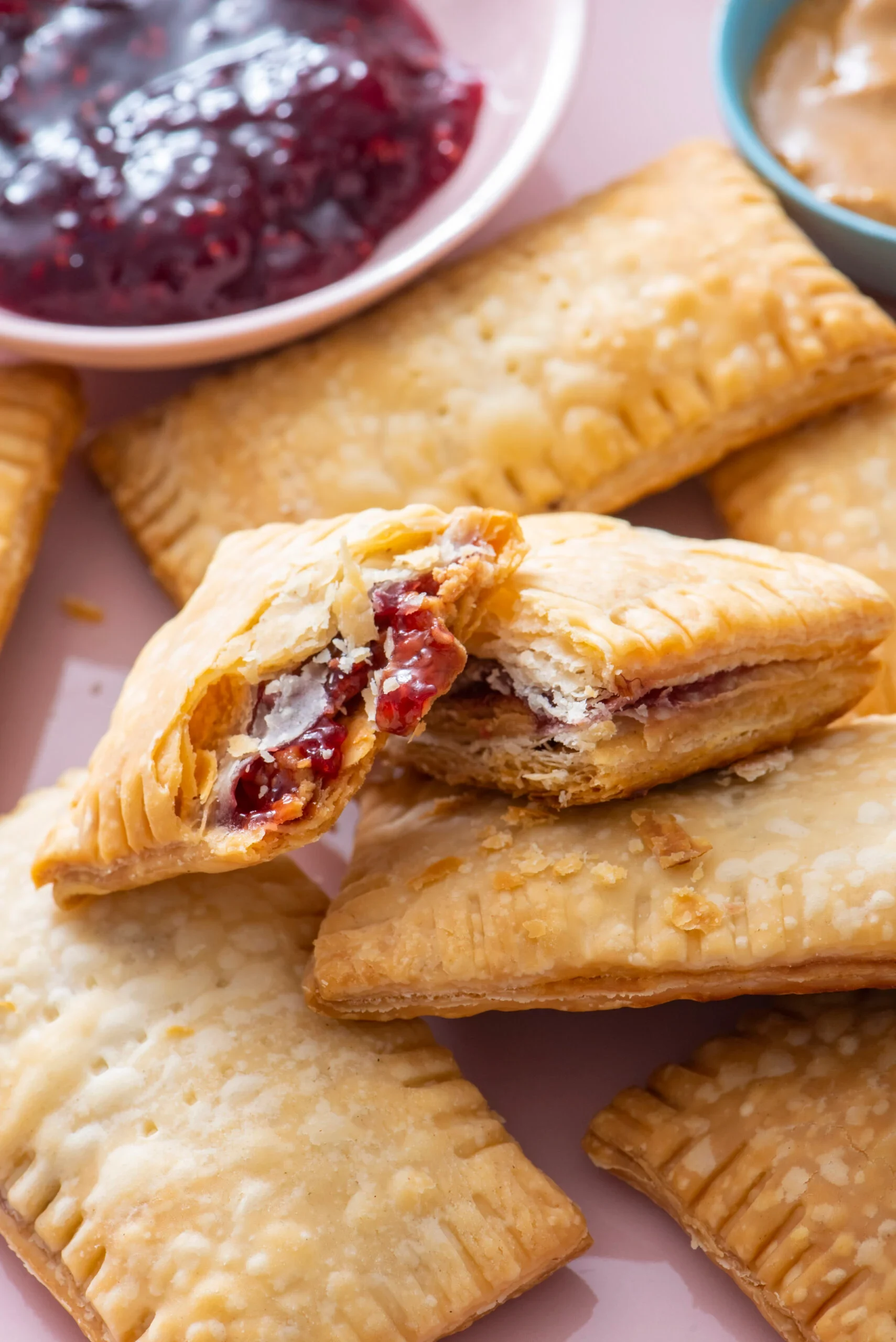 Peanut Butter and Jelly Pop Tarts
