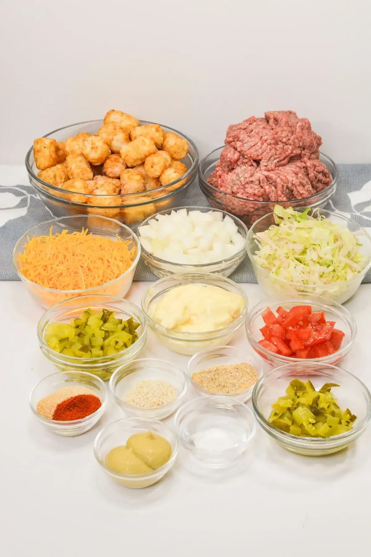Big Mac Tater Tot Casserole
