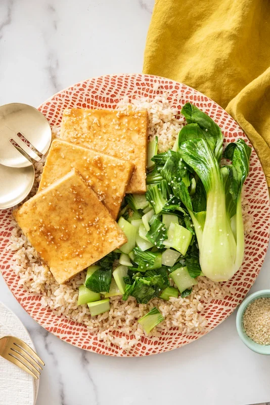 Sweet Gingery Tofu